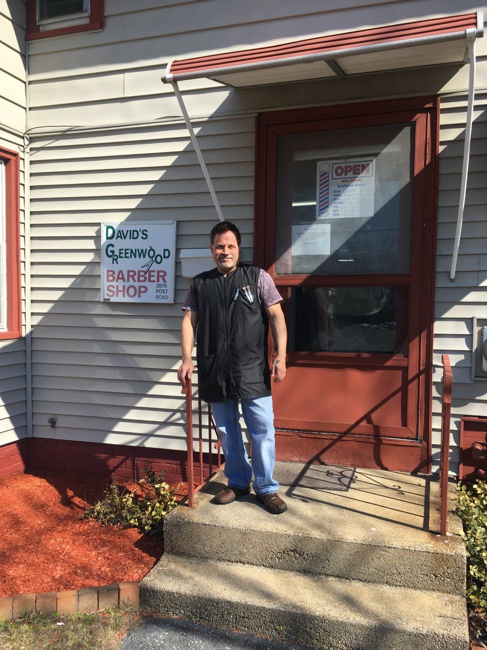 Meet David Picozzi, the longtime owner of David’s Greenwood Barber Shop in Warwick, come see what nearly 26 years of business looks like and get the perfect cut for spring.